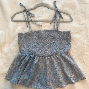 Cute floral cami top